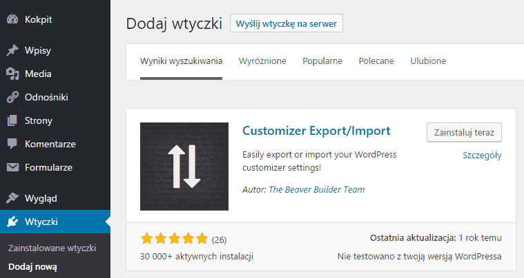 customizer-export-import