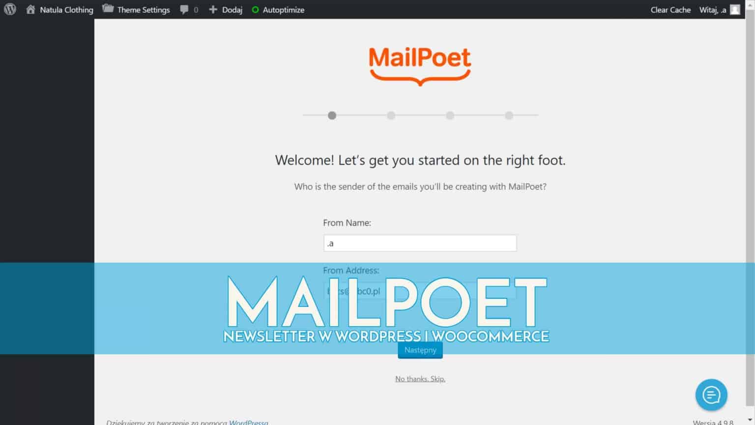 Mailpoet wordpress woocommerce