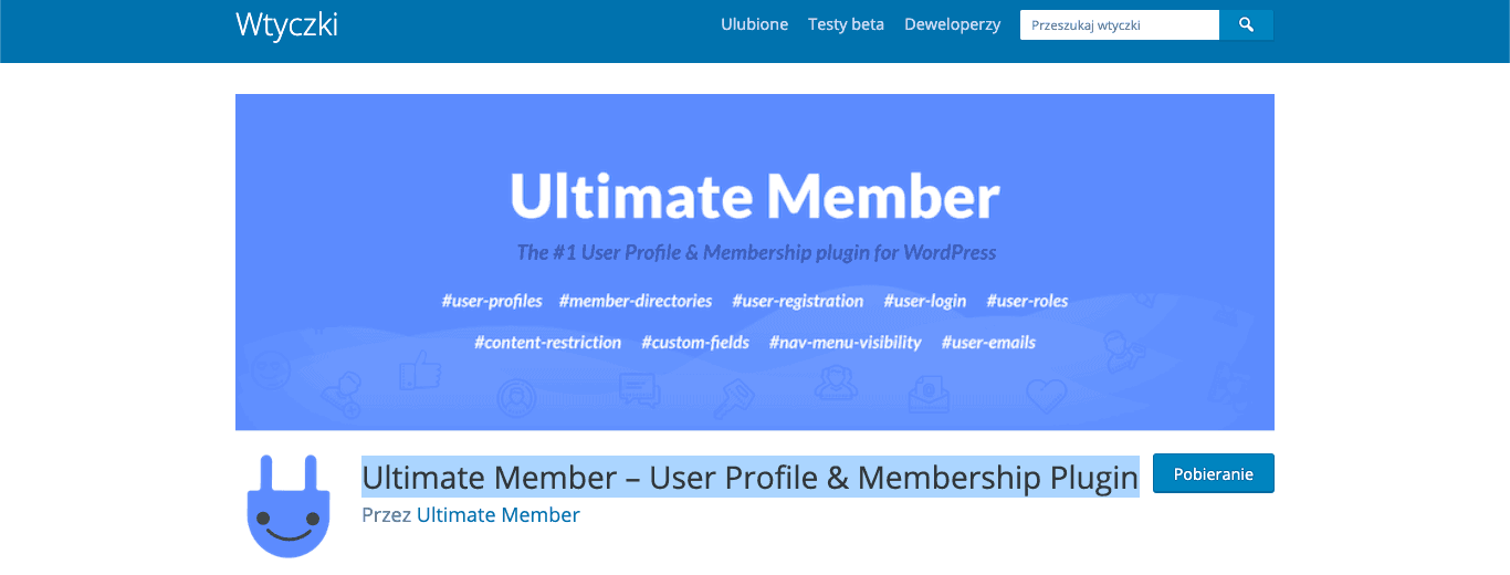 Ultimate Member – User Profile & Membership Plugin wordpress