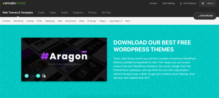 envato themeforest free wordpress
