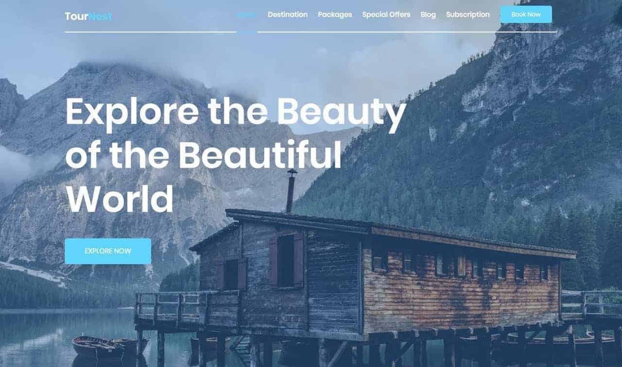 TourNest – Travel Agency Template