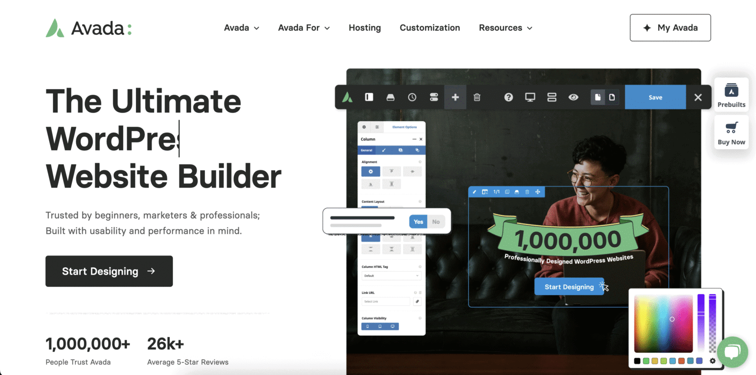 Szablon Avada Woocommerce Wordpress