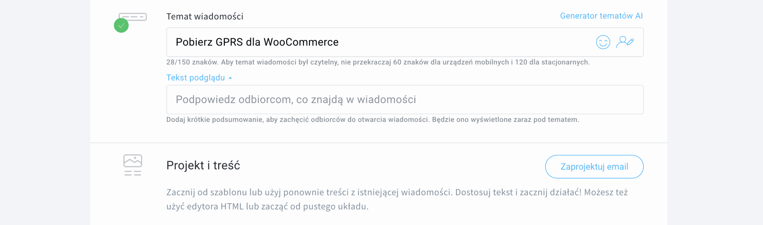 Getresponse Tworzenie Wiadomosci Email