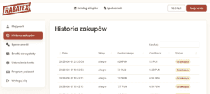 Cashback Rabatex