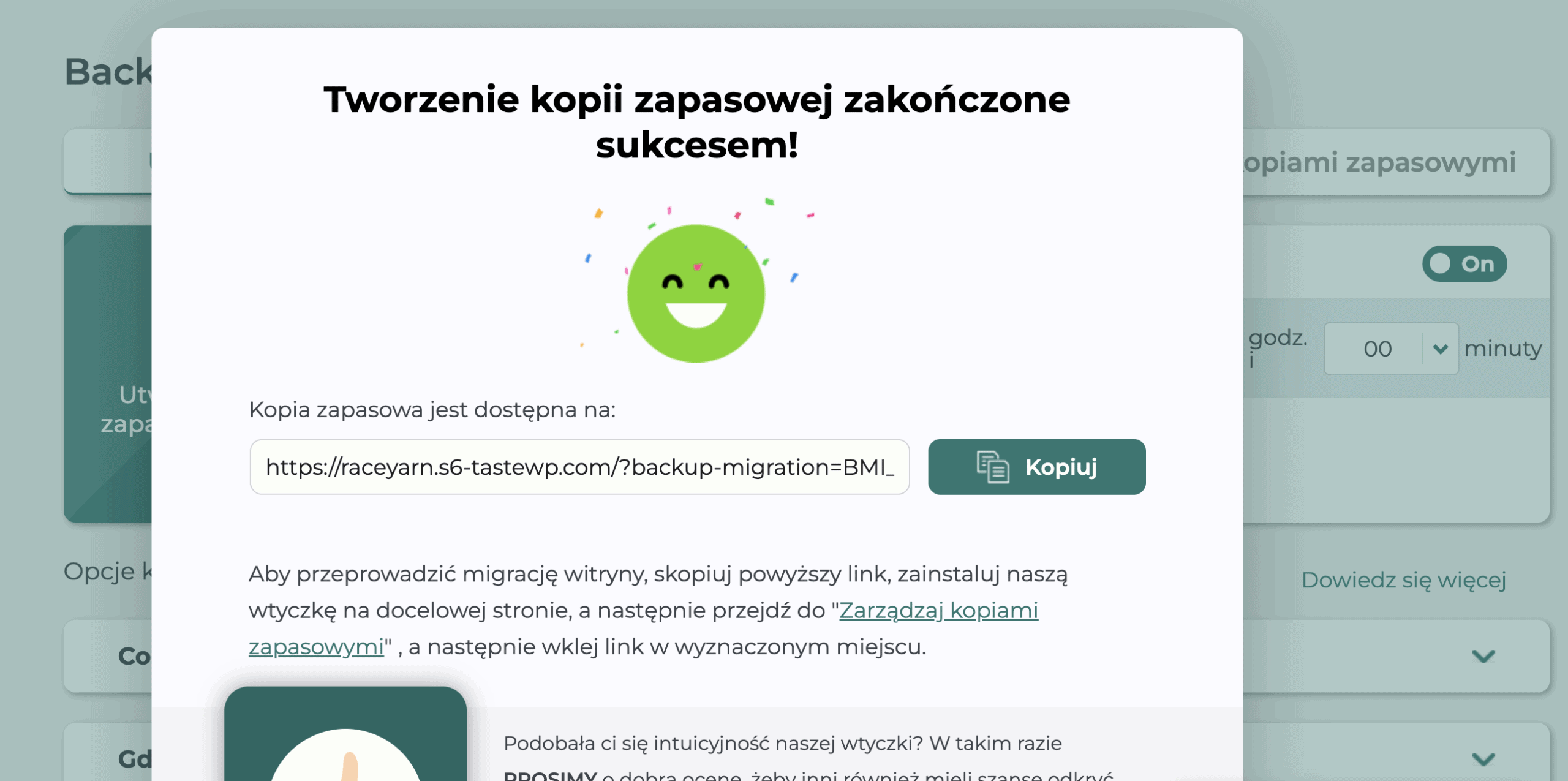 Kopia Zapasowa WordPress