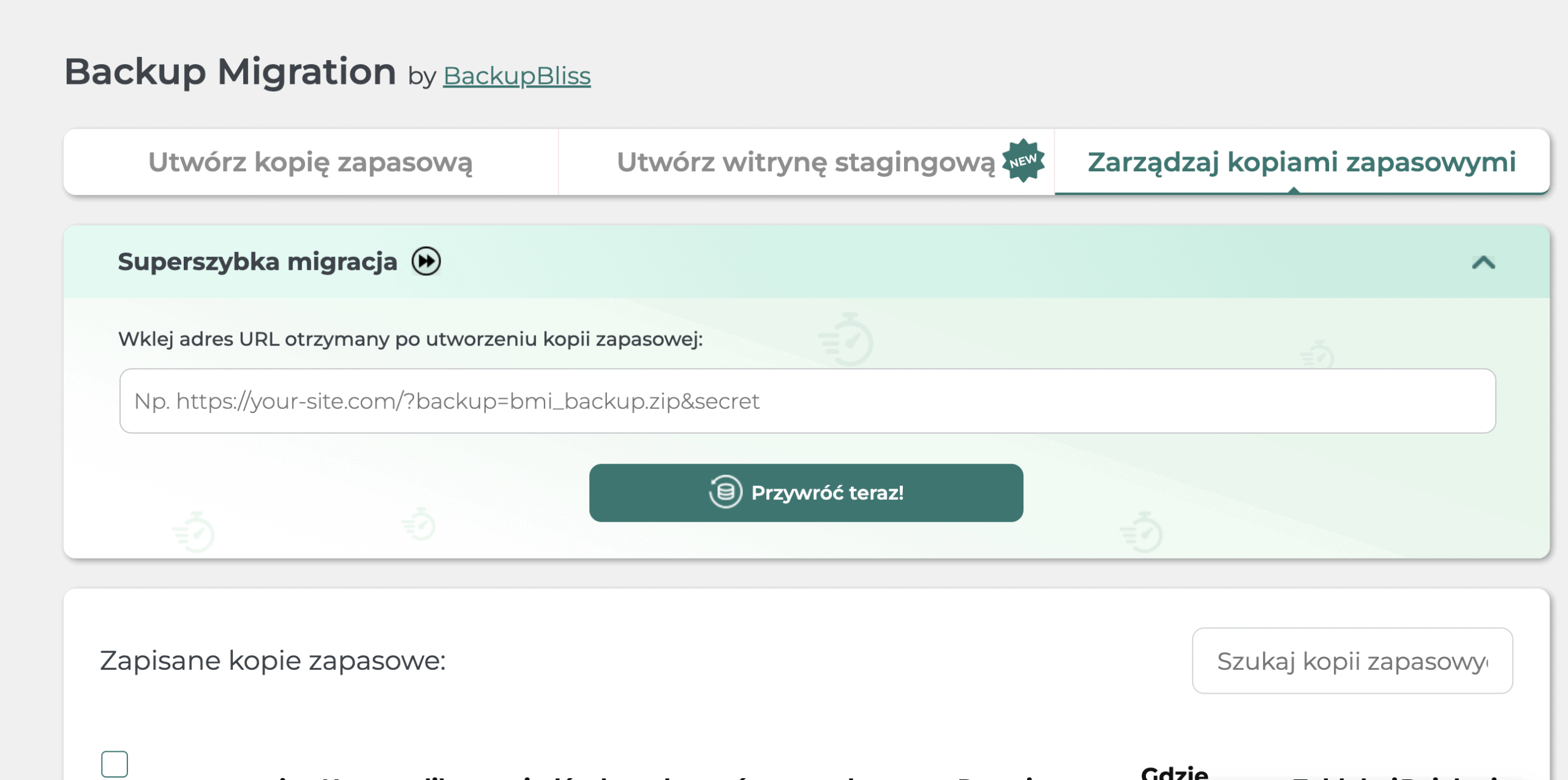 Superszybka Migracja Strony Internetowej WordPress