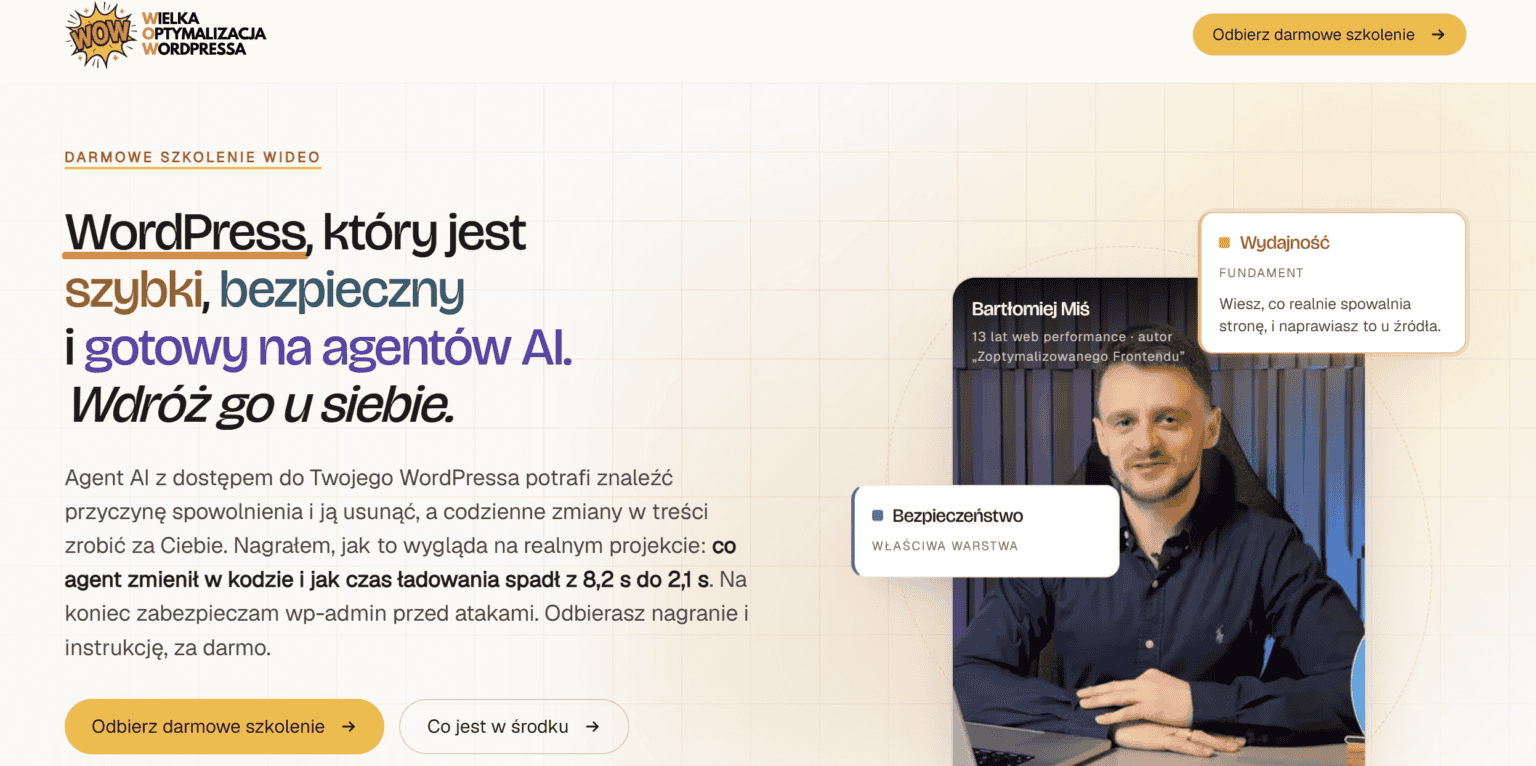 Wielka Optymalizacja Wordpressa